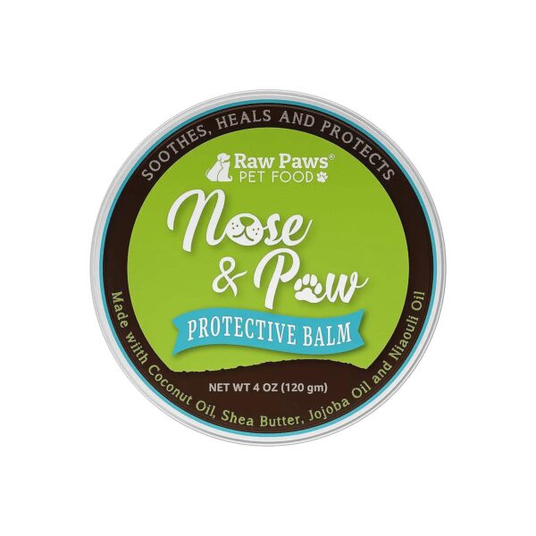 All-Natural Dog Nose Relief Balm with Coconut Oil and Calendula for Dry Snouts