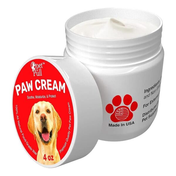 All-Natural Dog Paw Cream for Protection Against Dryness