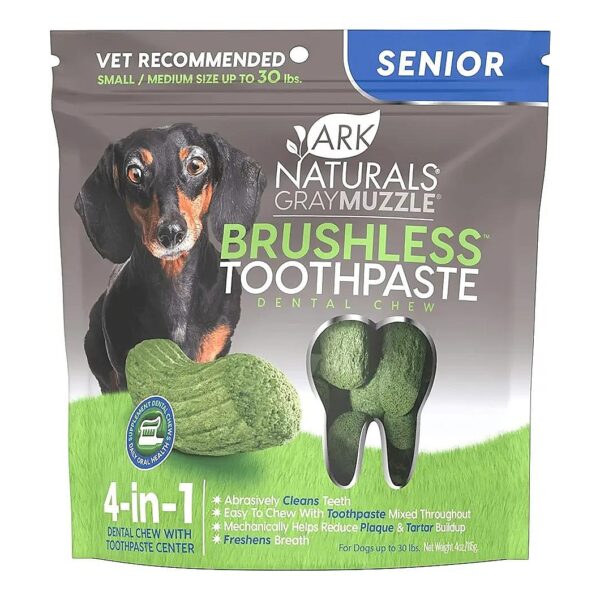 All-Natural Dog Toothpaste Chews for Small to Medium Breeds