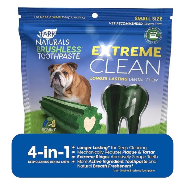 All-Natural Dog Toothpaste for Small Breeds Eliminates Bacteria and Freshens Breath