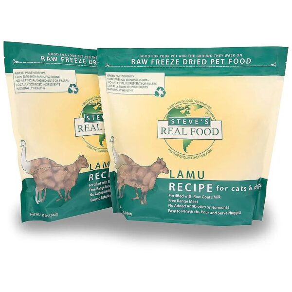 All-Natural, Emu and Lamb-Based Raw Diet for Pets, Adjustable Moisture Content