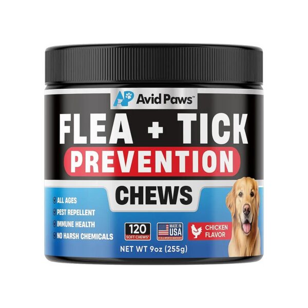 All-Natural Flea and Tick Treatment for Dogs of All Breeds and Ages