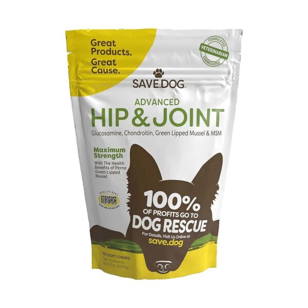 All-Natural Joint Supplement for Dogs - Maximum Strength Glucosamine and Chondroitin