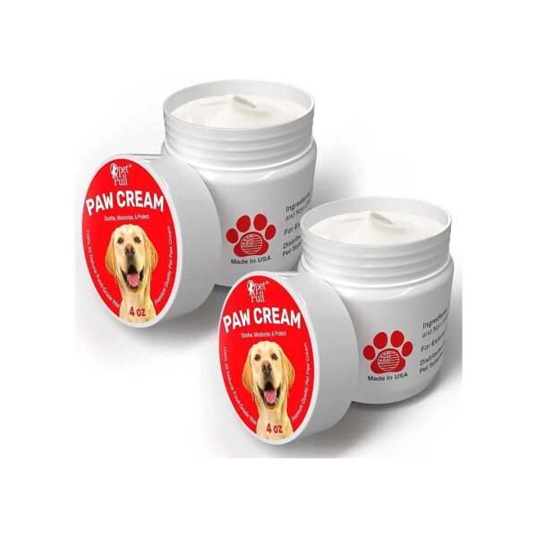 All-Natural Paw Cream for Dogs, Protects Paws from Heat, Cold, and Rough Surfaces