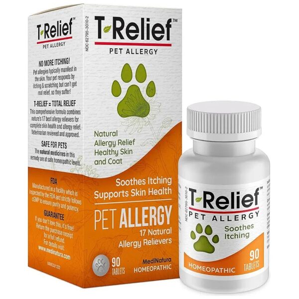 All-Natural Pet Allergy Relief for Dogs, Cats, and Horses with No Side Effects