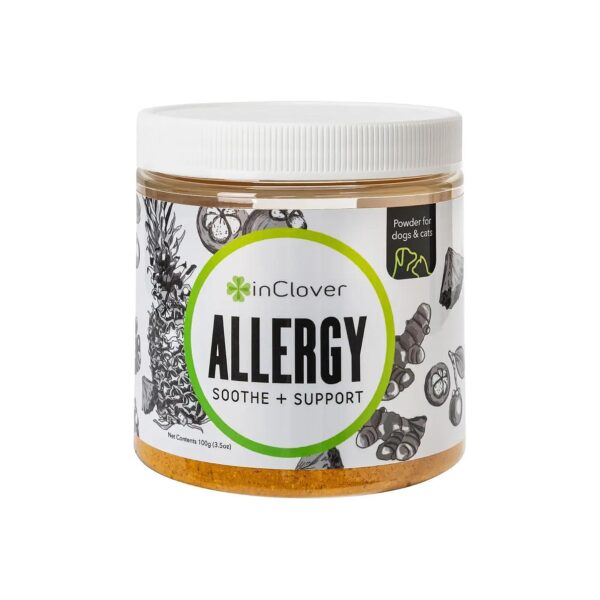 All-Natural Powdered Supplement to Resolve Allergy Symptoms in Dogs