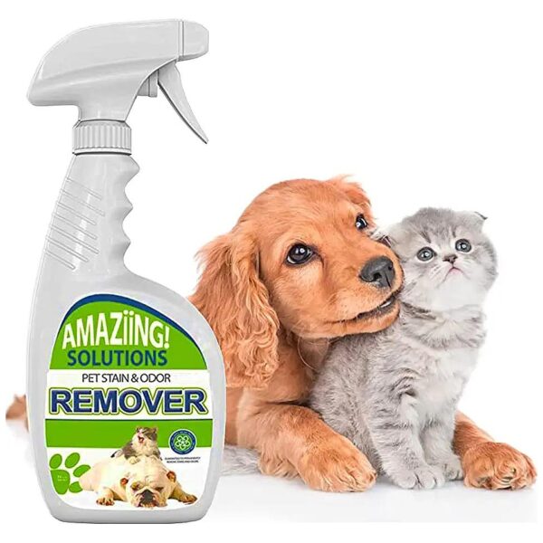 All-Purpose Pet Stain and Odor Remover for Furniture and Fabric