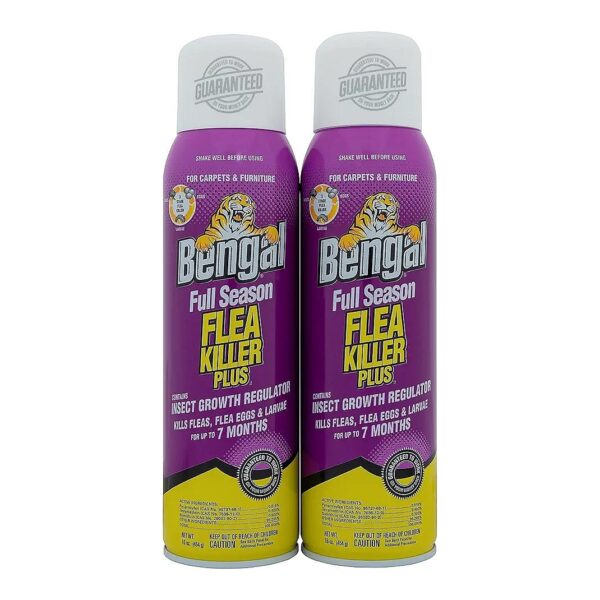 All-Season Flea Insecticide Spray for Carpets and Furniture