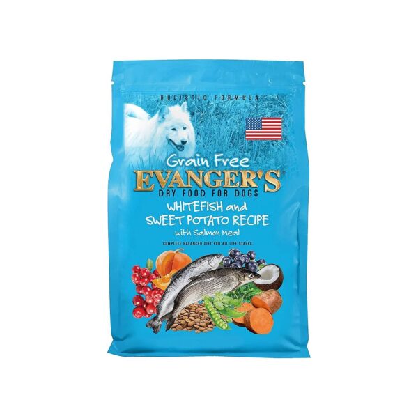 Allergen-Free Dry Food with Whitefish Sweet Potato Venison