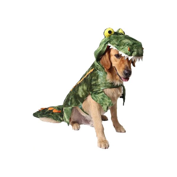 Alligator Dog Halloween Costume for Small Medium Large Dogs