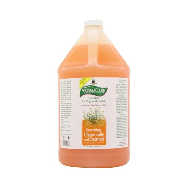 Aloe Vera and Chamomile Shampoo for Healthy, Smooth Dog Coats