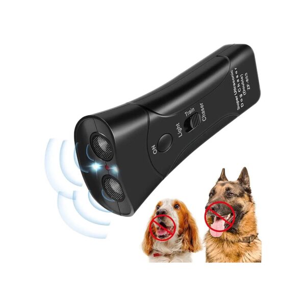 Anti Barking Device with 3 Modes and LED Light for Effective Pet Training and Control