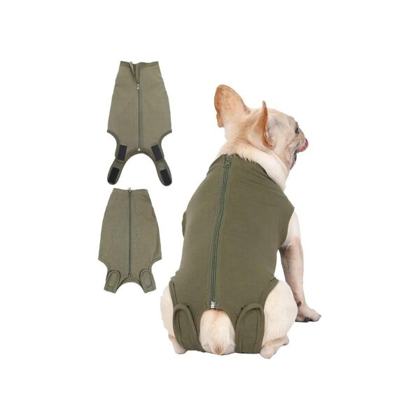 Anti Lick Anti Bite Dog Neutering Suit with Comfortable Soft Fabric for Puppies Recovery