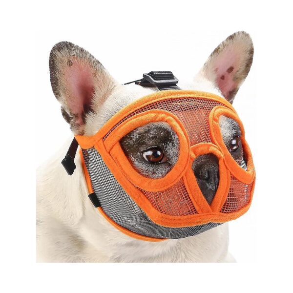 Anti-Biting Chewing Licking Muzzle for Short Snout Dogs