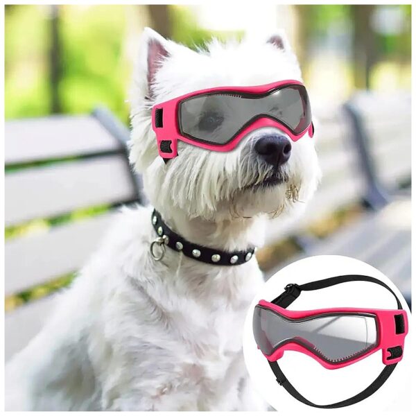 Anti-Fog Dustproof UV Protection Dog Goggles for Small Dogs