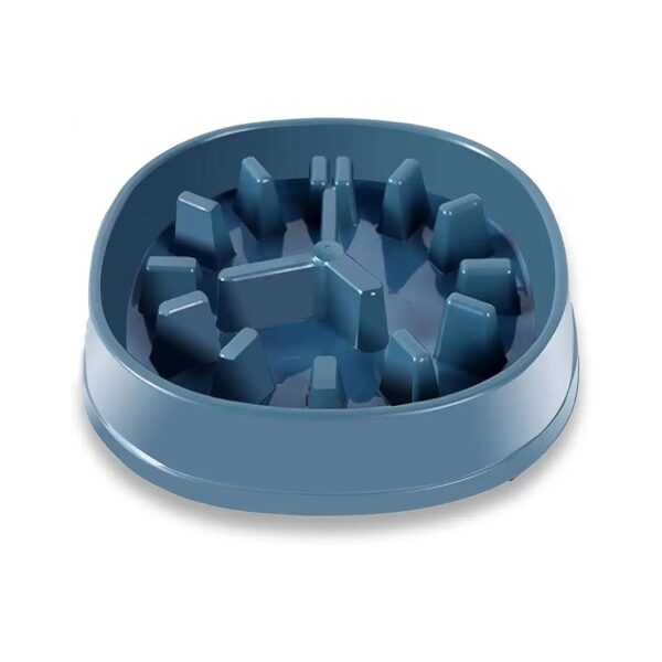 Anti-Glutch Dog Slow Feeder Bowl for Large and Medium Breed Dogs with Non-Slip Base