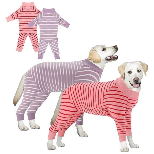 Anti-Shedding Dog Recovery Suit for Large Medium Dogs Post Surgery