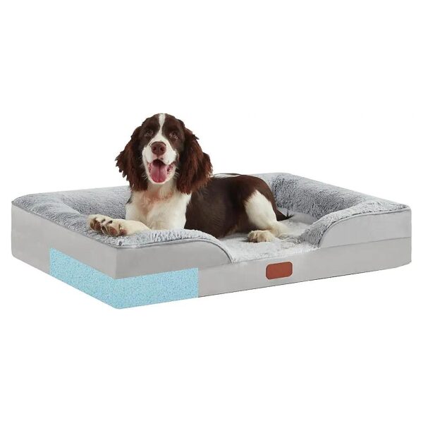 Anti-Slip and Waterproof Dog Bed for Medium-Sized Dogs with Comfortable Sleep Surface