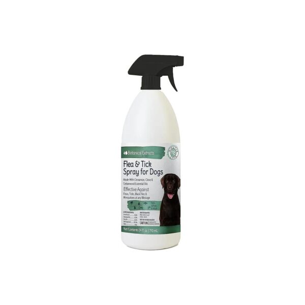 Apple Free Flea And Tick Spray For Dogs With Scent Of Cinnamon