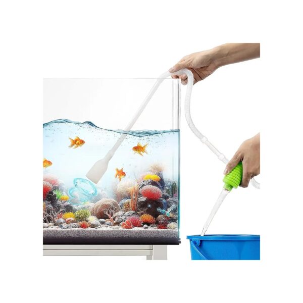 Aquarium Gravel Pump Vacuum for Quick and Easy Water Changes