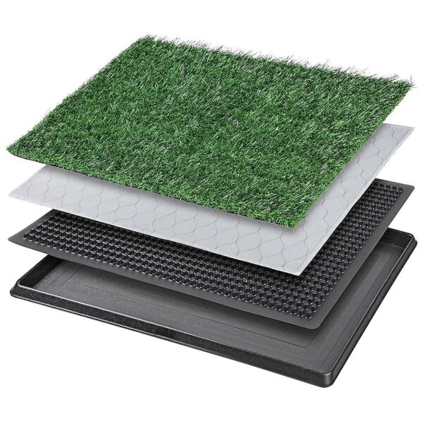 Artificial Grass Pet Loo Portable Potty System for Indoor or Outdoor Puppy Training