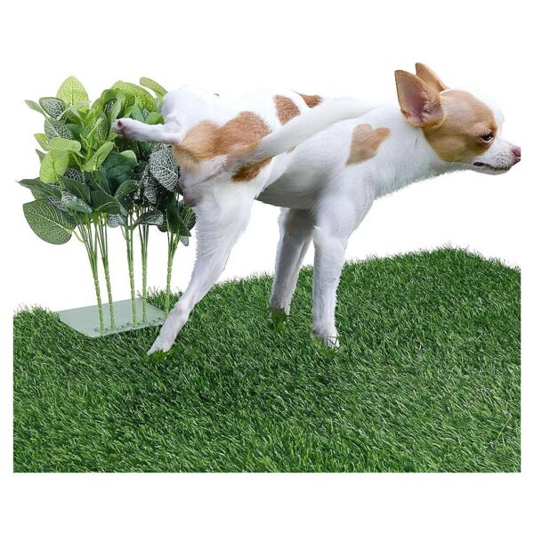 Artificial Mosaic Plants for Dog Potty Training, Adjustable Height and Sparseness