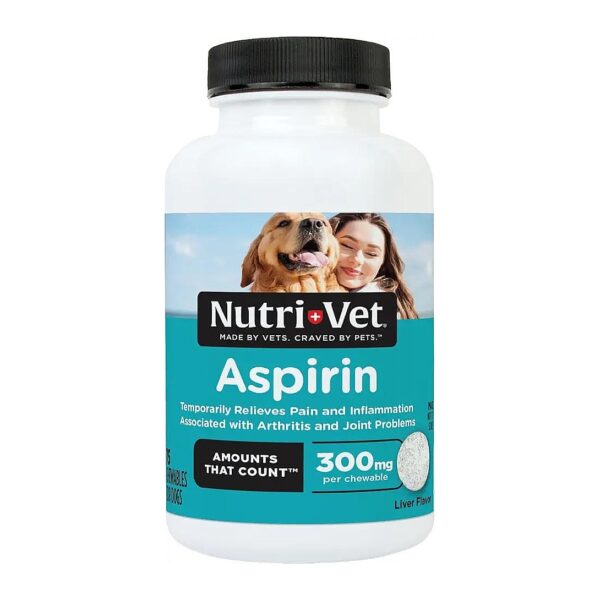 Aspirin for Temporary Pain Relief and Inflammation in Medium to Large Breed Dogs