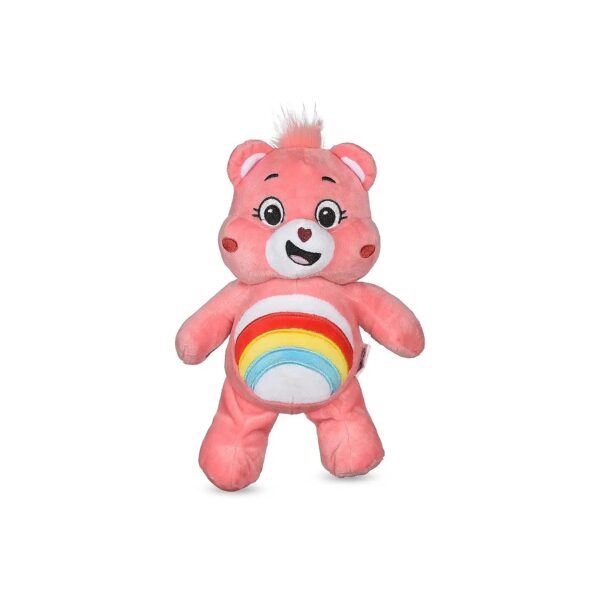 Authentic Care Bears Collectible Plush Dog Toy with Squeaker and Crinkle Ears