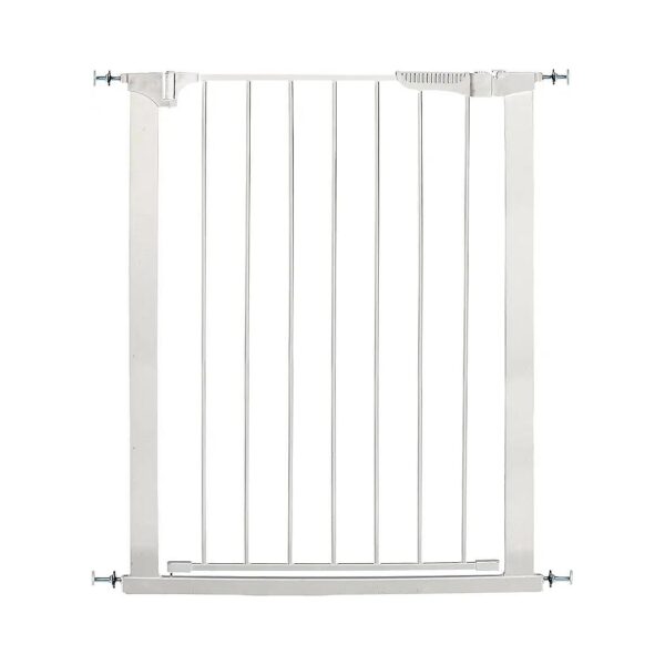 Auto Close Metal Pressure Mount Baby Gate for Home Safety