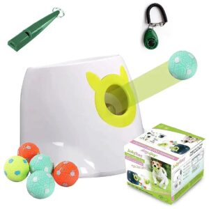 Automatic Dog Ball Launcher with Remote Control for Small and Medium Sized Dogs