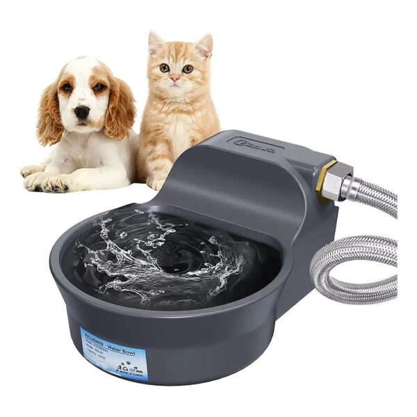 Automatic Dog Water Dispenser for Large Breed Dogs with 3/4in Faucet Connection