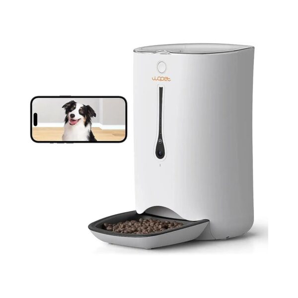 Automatic Pet Feeder for Cats and Dogs with WiFi Connectivity and Camera