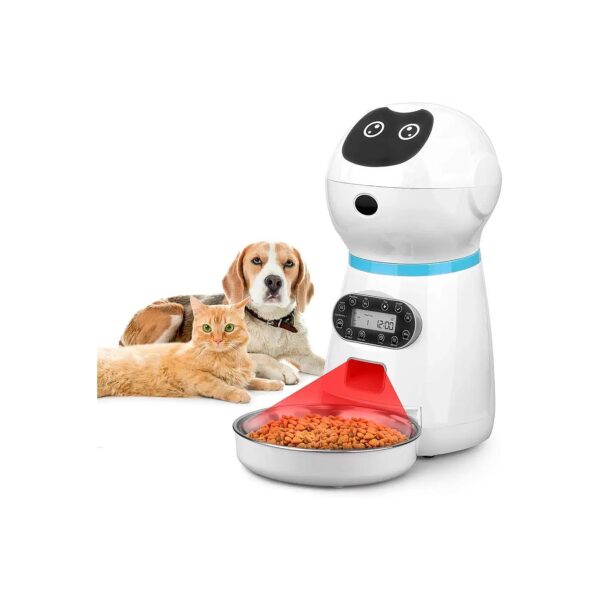 Automatic Pet Feeder with Portion Control for Small to Medium Pets