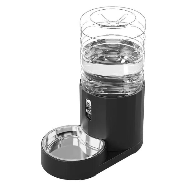 Automatic Pet Water Dispenser for Cats and Dogs - 4L Stainless Steel Bowl