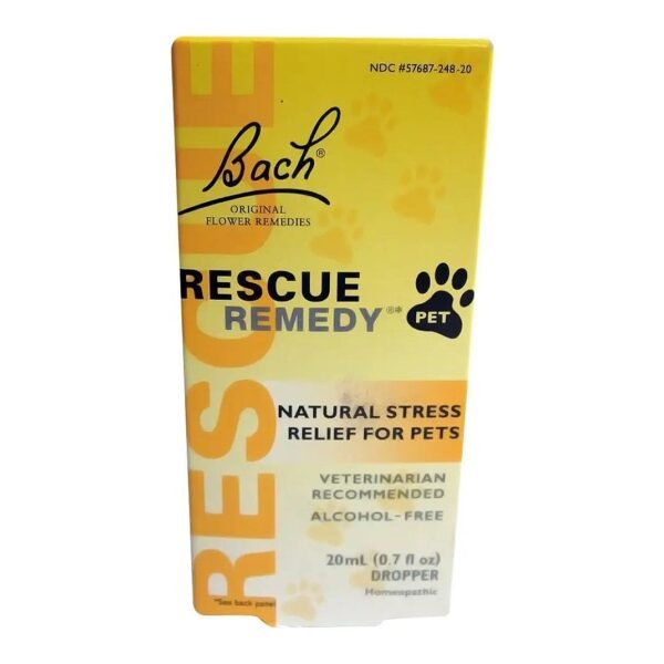 Bach Rescue Remedy Pet Trio 20 Milliliters for Emotional Balance