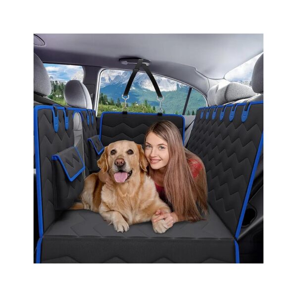 Backseat Extender for Dogs with Hard Bottom and Waterproof Seat Covers