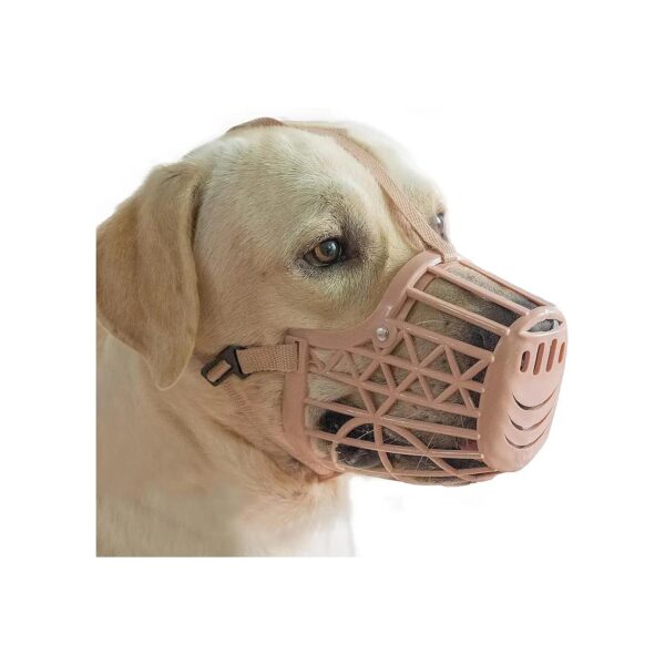 Basket Dog Muzzle for Small Medium Large Breeds, Prevents Biting and Chewing Scavenging