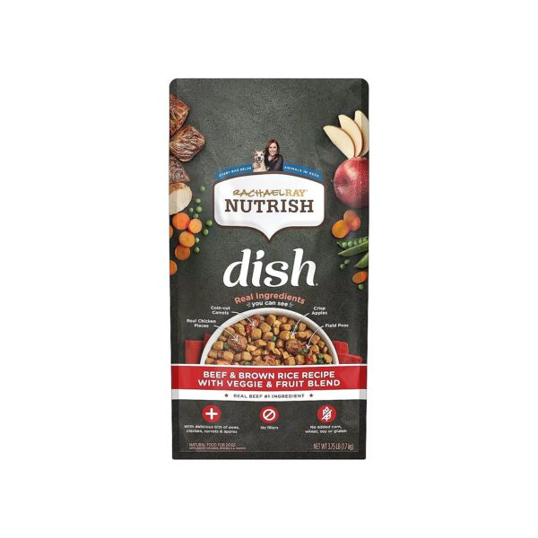 Beef Rice Recipe Dry Dog Food with Veggie Fruit and Chicken for Adult Dogs