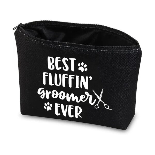 Best Fluffin Groomer Ever Pet Groomer Gift Kit with Cosmetic Bag