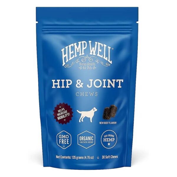 Best Hemp Chews for Dogs with Joint Pain Relief and Glucosamine Chondroitin