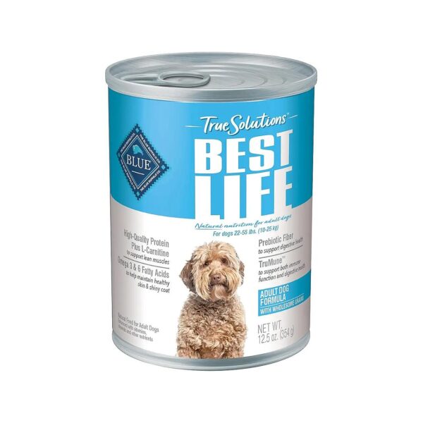 Best Life Wet Dog Food with Chicken and L-Carnitine for Lean Muscles