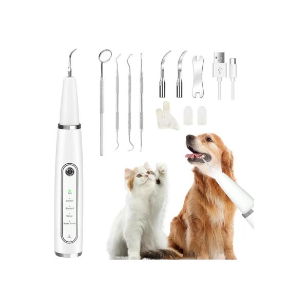 Best Pet Teeth Cleaning Kit for Dogs and Cats with Plaque and Tartar Removal