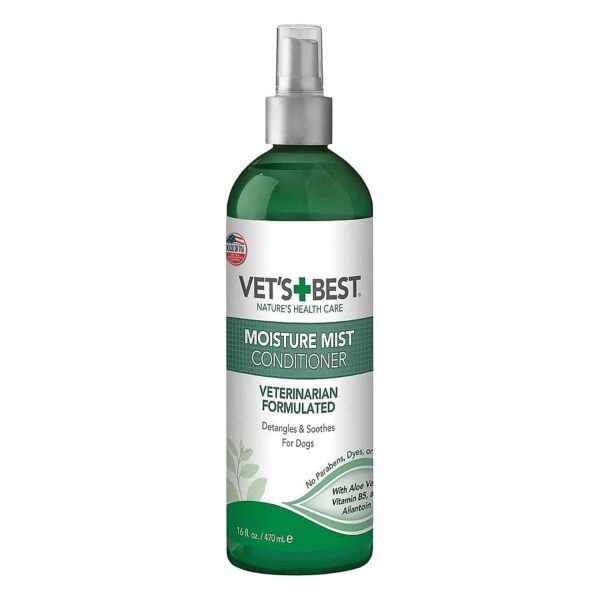 Best for Dry, Itchy, and Sensitive Skin - Natural Spray Conditioner for Dogs