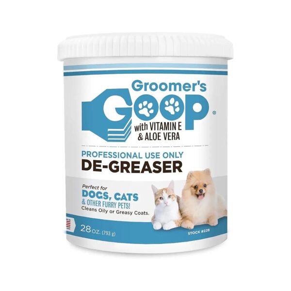 Biodegradable Pet De-Greaser for Oily Coats, Grease, and Grime Removal