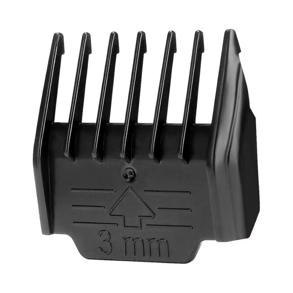 Black Comb Guide Attachment for Low Noise Dog Clippers 3mm Cutting Lengths