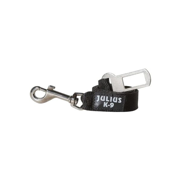 Black Dog Seat Belt Connector for Dogs Over 55 Lbs or 25 Kg