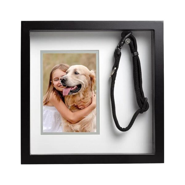 Black Frame for Pet Photography and Memorial Keepsake Display