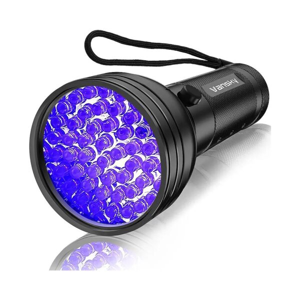 Black Light UV Flashlight for Quick Detection of Bed Bugs and Resin Curing