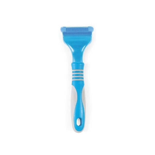 Blue Ergonomic Comb for All Hair Types for Trimming and Styling