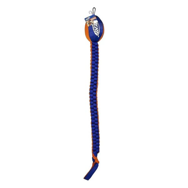 Blue Orange Polyvinyl Chloride Dog Vortex Chain Tug